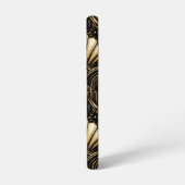 Architectural Art Deco | Black Gold Luxe -  Samsung Galaxyケース (左側面)