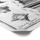 ARCHITECTURAL COLUMNS ARCH DETAILS  1728 ポスター (角)