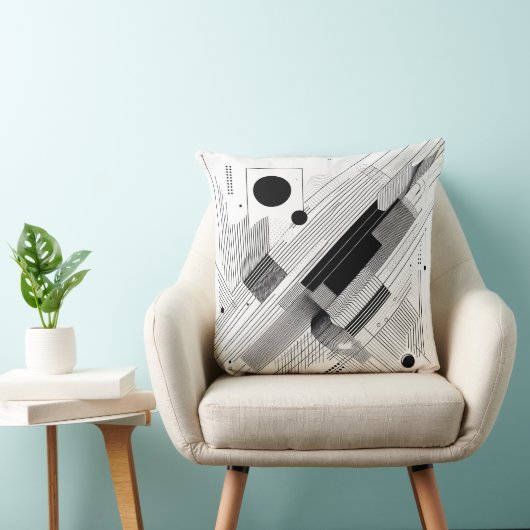 Architectural Line Matrix クッション (椅子)