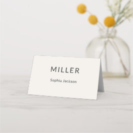 Architectural Place Card Menu プレイスカード