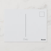 Architectural Portal Sketch ポストカード (裏面)