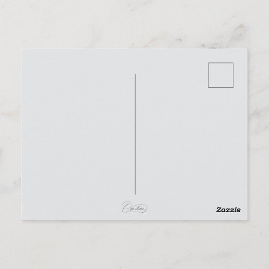 Architectural Portal Sketch ポストカード (裏面)