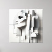 Architectural Profile/ Architektonisches Profi キャンバスプリント (正面)