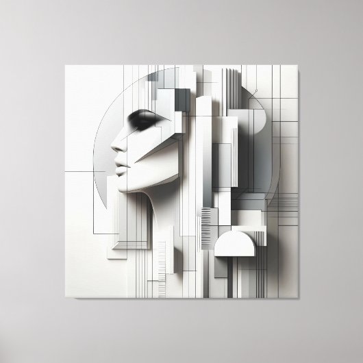 Architectural Profile/ Architektonisches Profi キャンバスプリント (正面)