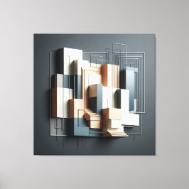 Architectural Relief Structure キャンバスプリント