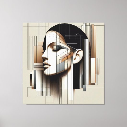 Architectural Sculpted Profile キャンバスプリント (正面)