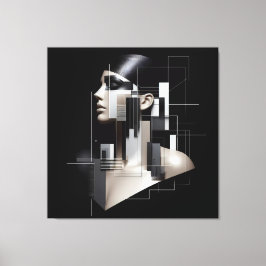 Architectural Sculpted Profile キャンバスプリント