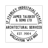 Architectural Servicesラバースタンプ ラバースタンプ (インプリント)