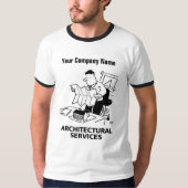 Architectural Services Cartoon Tシャツ (正面)