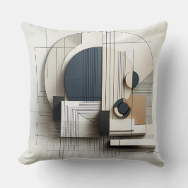 Architectural Shape Grid クッション