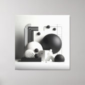 Architectural Silence Ensemble キャンバスプリント (正面)