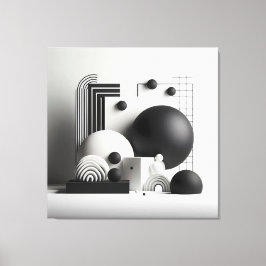 Architectural Silence Ensemble キャンバスプリント