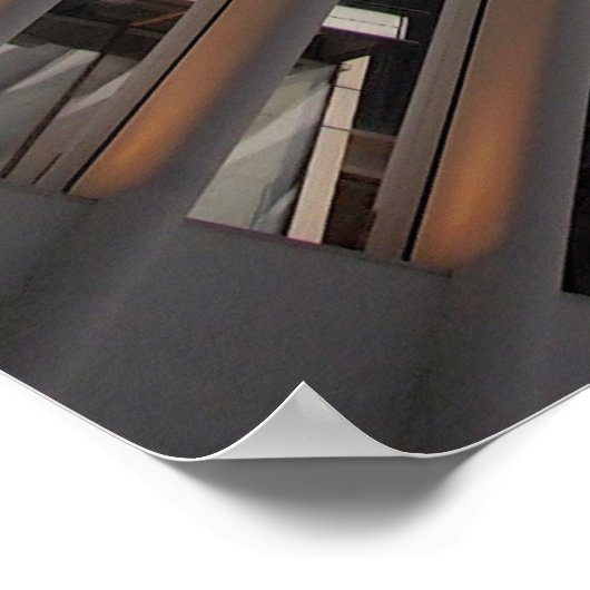 architectural spiderweb ポスター (角)