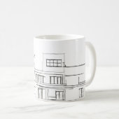Architecture コーヒーマグカップ (正面右)