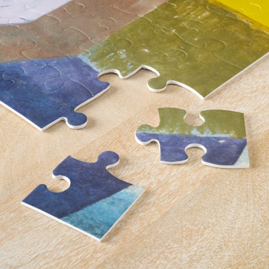 Architecture by カラフル Paul Klee, Data Art ジグソーパズル (側面)