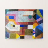 Architecture by カラフル Paul Klee, Data Art ジグソーパズル (横)