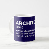Architecture Definition Coffee Mug コーヒーマグカップ (正面左)
