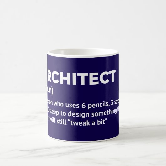 Architecture Definition Coffee Mug コーヒーマグカップ (中央)