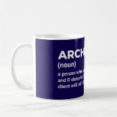 Architecture Definition Coffee Mug コーヒーマグカップ (左)
