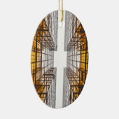 architecture facade建物ウィンドウ セラミックオーナメント (右)