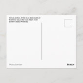 Architecture in Jordan – ポストカード (裏面)