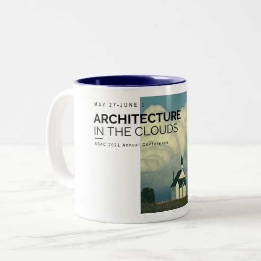 Architecture in the Clouds mug ツートーンマグカップ (正面左)