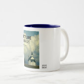 Architecture in the Clouds mug ツートーンマグカップ (正面右)