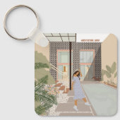 Architecture lover, Star House de Xavier Salas キーホルダー (正面)