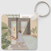 Architecture lover, Star House de Xavier Salas キーホルダー (裏面)