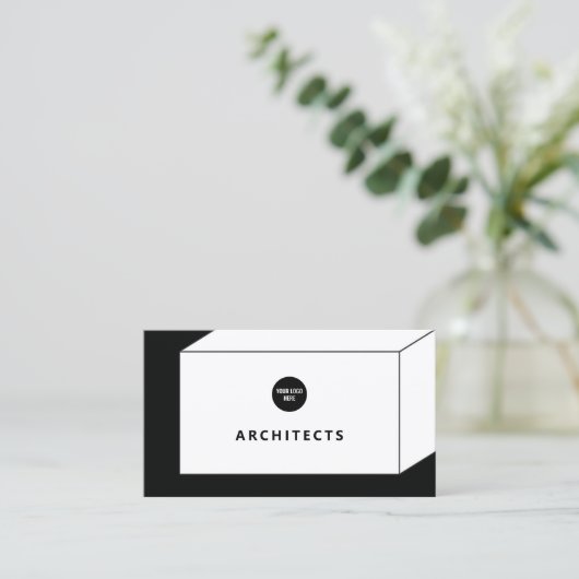 Architecture Master Planning Interior Designボックス 名刺 (スタンド正面)