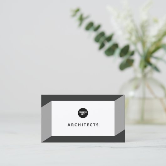 Architecture Master Planning Interior Designボックス 名刺 (スタンド正面)