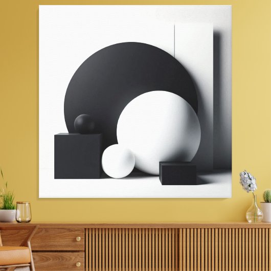 Architecture of Balanced Forms キャンバスプリント (インサイチュ (リビング))