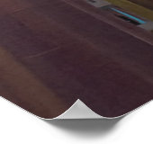 Architecture of the Sagrada Familia Cathedral ポスター (角)