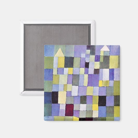 Architecture, Paul Klee マグネット (正面/裏面)