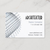 architektur design 名刺 (正面)