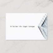 architektur design 名刺 (裏面)