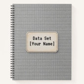 Archive Dot Matrix | Data-Driven Minimalist Design ノートブック (正面)