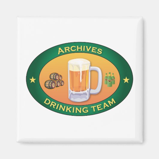 Archivesの飲みチーム マグネット (正面)
