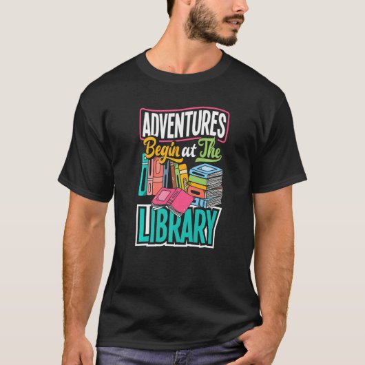 Archivistライブラリ技術者の冒険はTから始まる Tシャツ (正面)