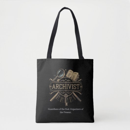 Archivist – ガーディアン・オブ・ザ・過去 トートバッグ (正面)