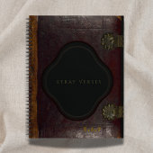 Archivist's Vault: Stray Verses Leather Journal ノートブック
