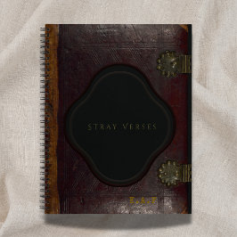 Archivist's Vault: Stray Verses Leather Journal ノートブック