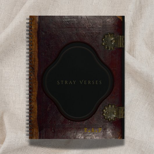Archivist's Vault: Stray Verses Leather Journal ノートブック