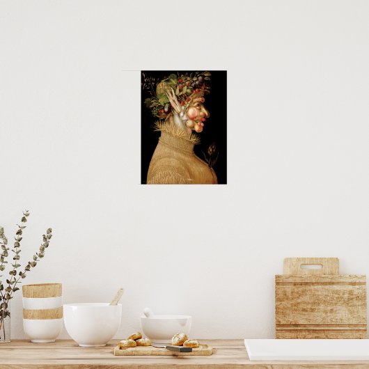 Arcimboldoサマーポスター ポスター (キッチン)