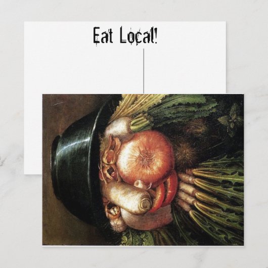 Arcimboldo Greengrcer ポストカード (正面/裏面)