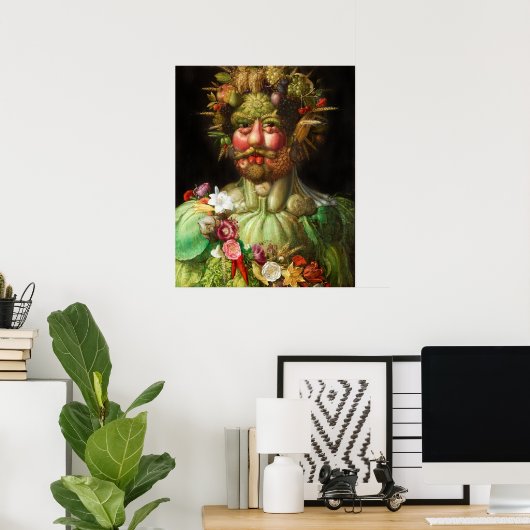 Arcimboldo Rudolf IIポスター ポスター (ホームオフィス)