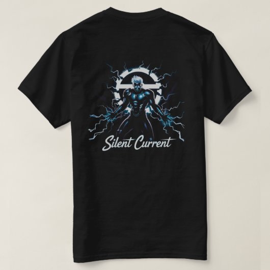 ARCNITE Silent Current – Futuristic  Tシャツ (デザイン裏面)
