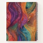 Arcoíris Arremolinado ノートブック (裏面)