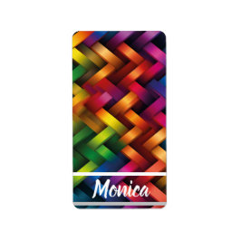 Arcoíris de Geometría Vibrante ラベル