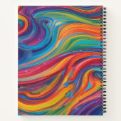 Arcoíris de Pintura ノートブック (裏面)